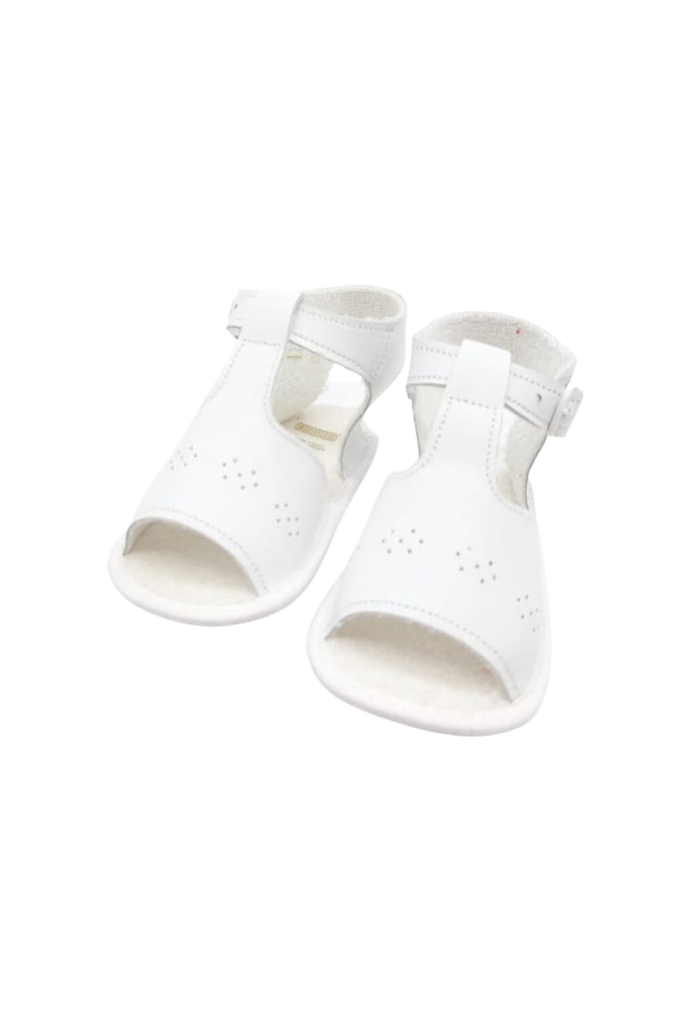 Sandale bebelusi din piele - usoare - 50608 - Alb