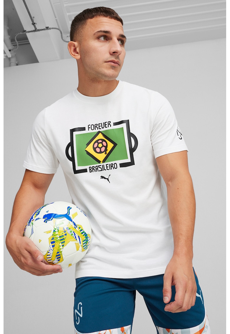 Tricou cu imprimeu - pentru fotbal Neymar