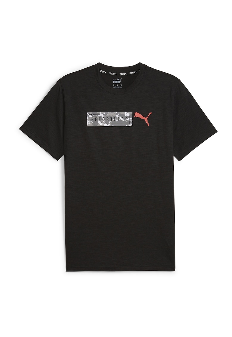 Tricou cu imprimeu logo - pentru fitness Engineered For Strenght