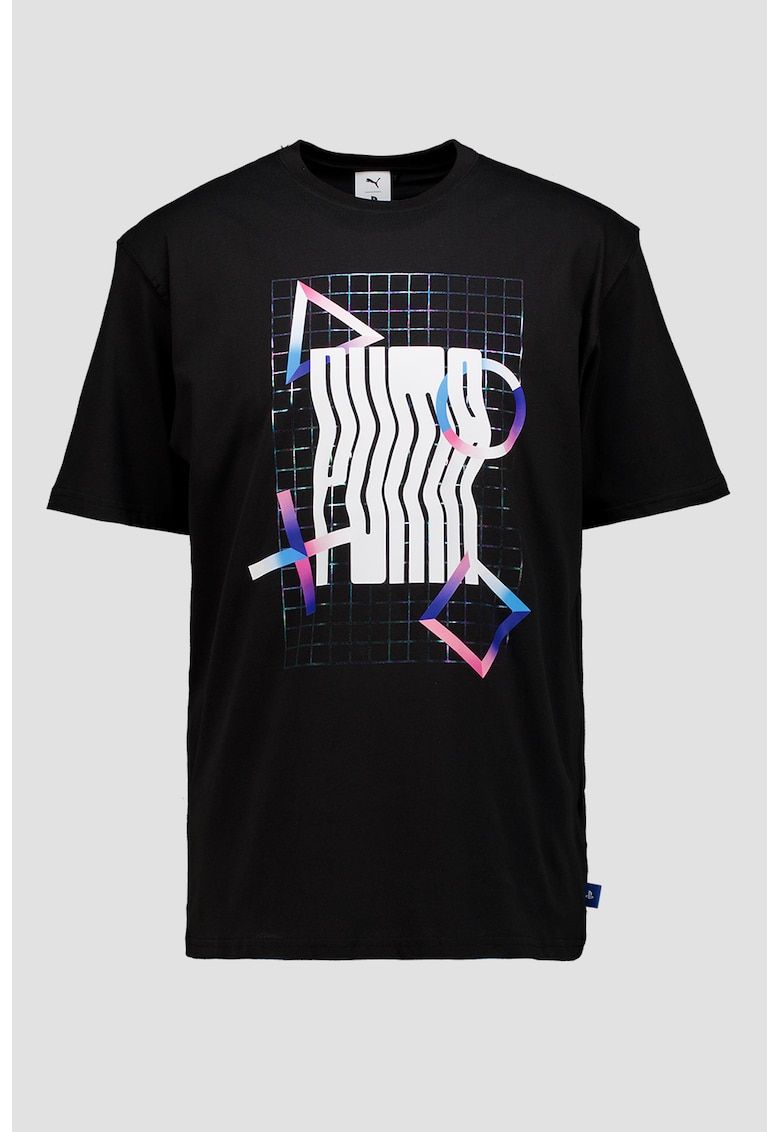 Tricou lejer cu imprimeu Elevated Playstation