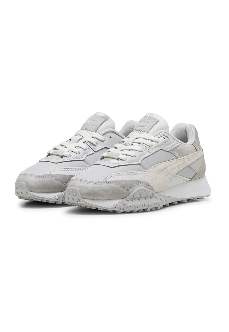 Pantofi sport cu insertii de piele intoarsa Retreat Yourself