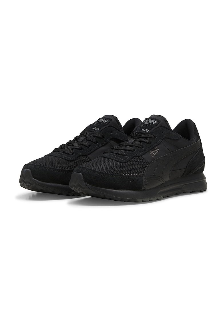 Pantofi sport unisex cu detalii de piele intoarsa Road Rider SD