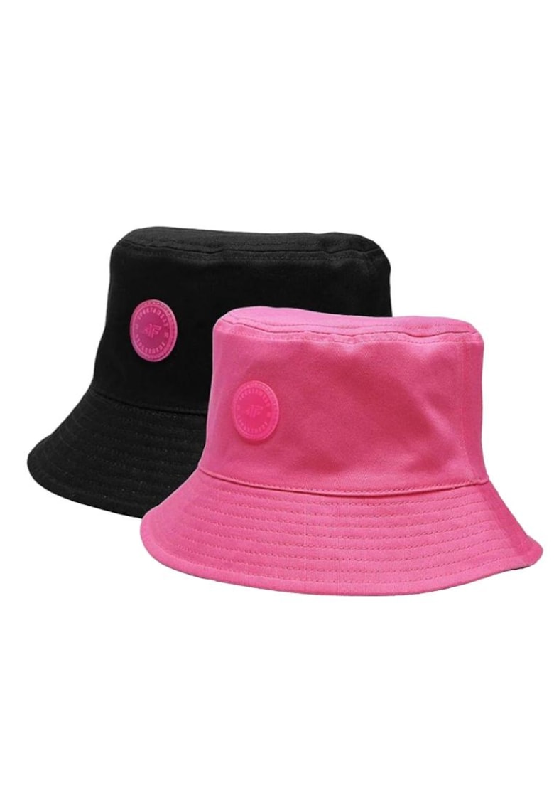 Sapca barbati -  Bumbac - Negru/Roz - one size