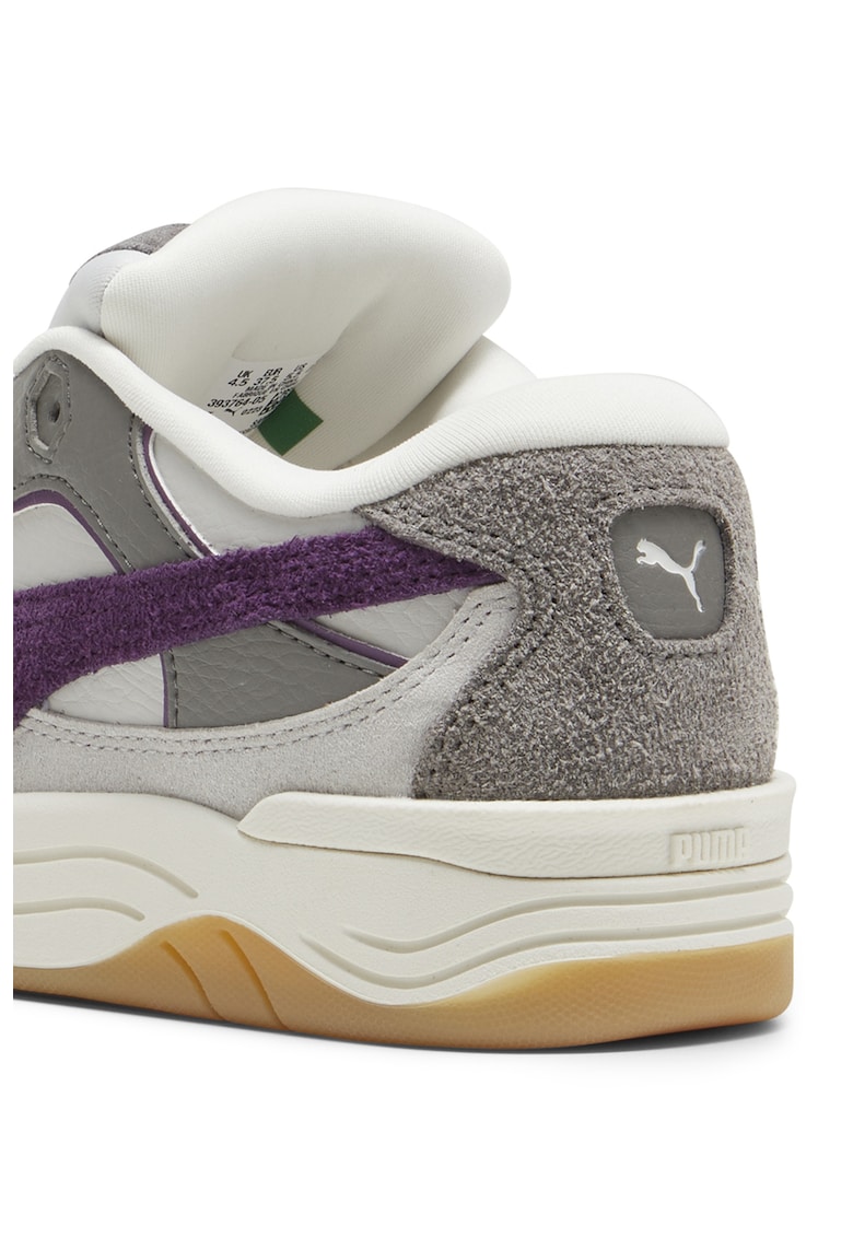 Pantofi sport de piele ecologica cu garnituri de piele intoarsa PRM Wns