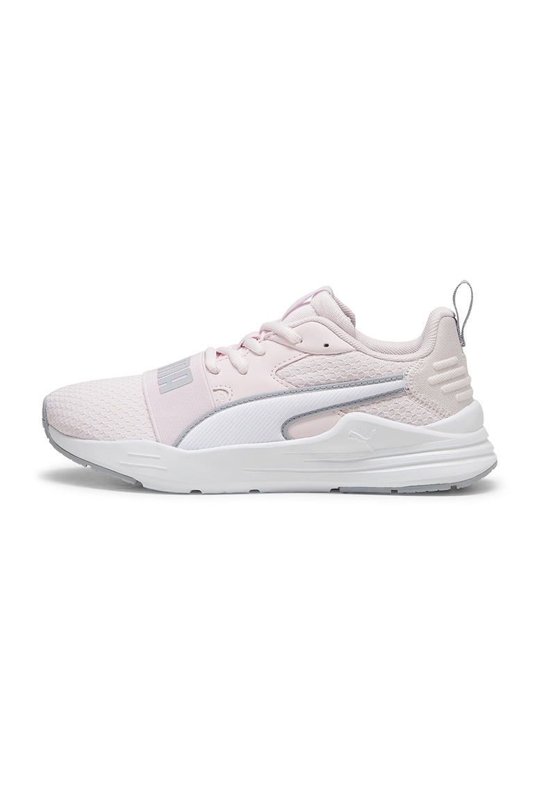 Pantofi cu logo contrastant Wired Run Pure - Alb/Gri/Roz pastel