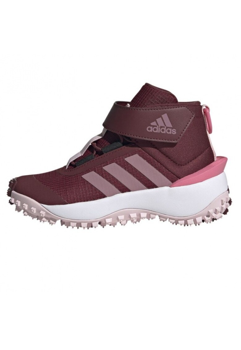 Pantofi sport copii - Fortatrail El K Jr - Sintetic - Rosu -