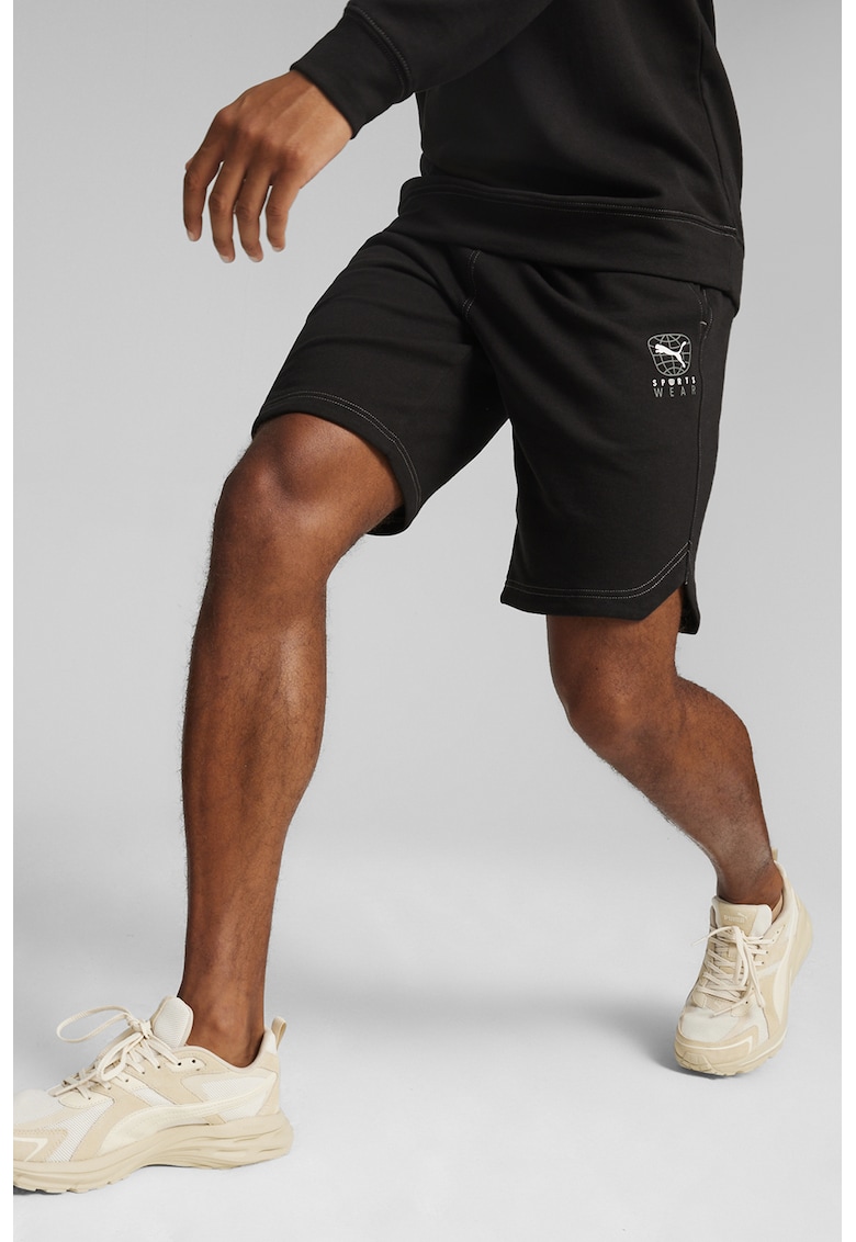 Pantaloni scurti cu snur de ajustare in talie Better Sportswear