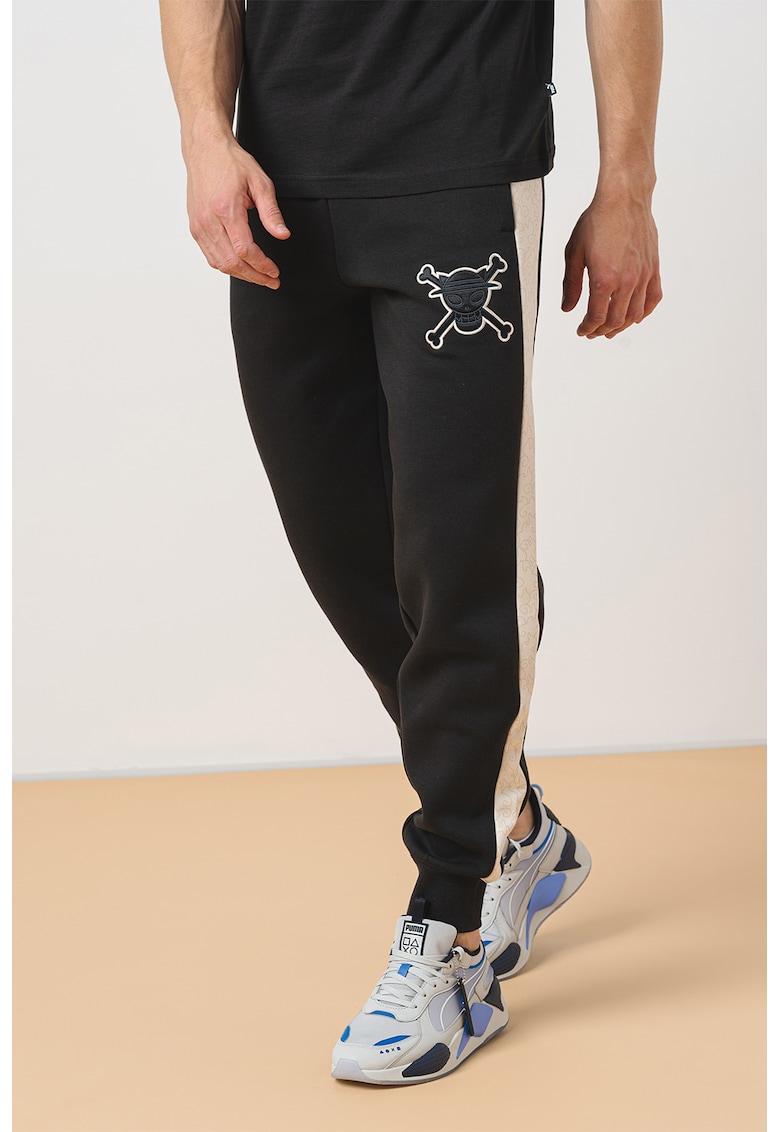 Pantaloni de trening cu benzi laterale contrastante Puma X One Piece