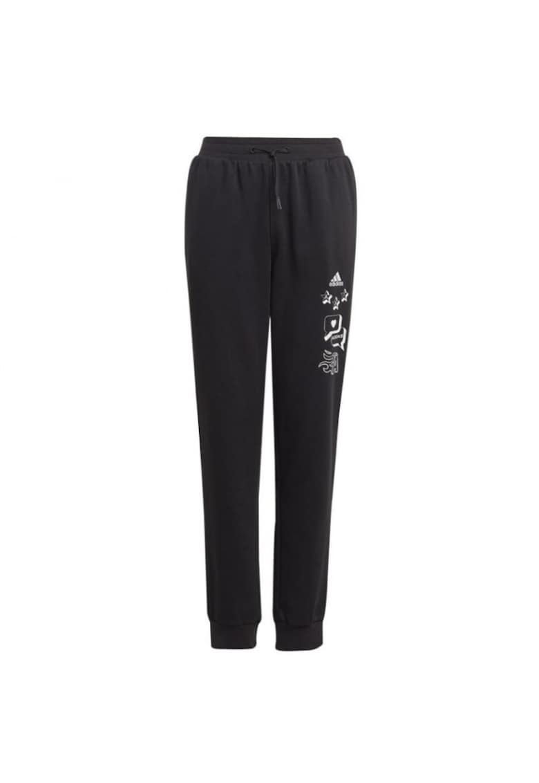 Pantaloni sport copii - Bumbac - Negru - 65875