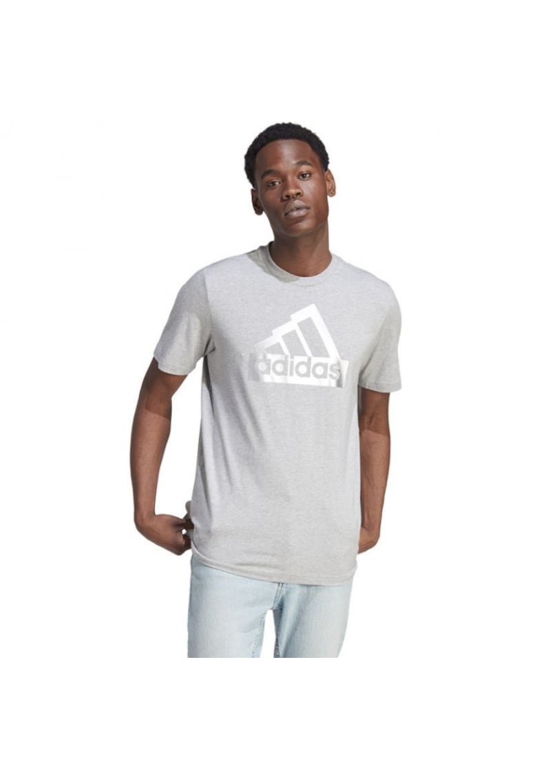 Tricou sport pentru barbati - Bumbac - Gri