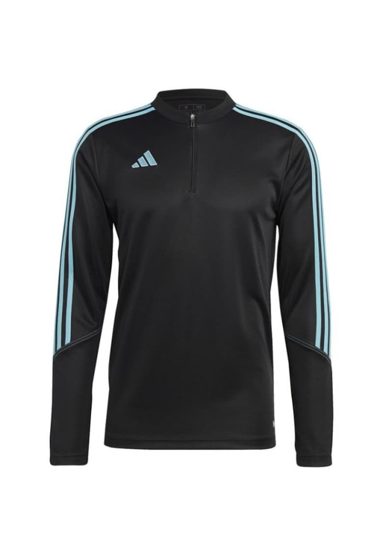 Bluza sport - Poliester - Fotbal - Albastru / Negru - S - Negru/Albastru