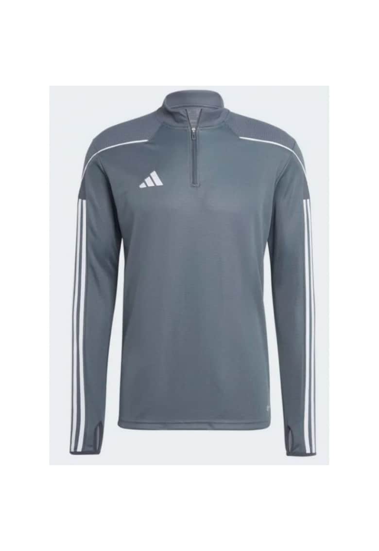 Bluza sport - Poliester - Gri -