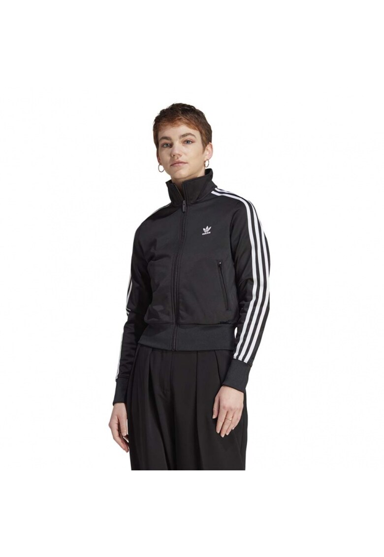 Hanorac sport Adicolor Classics Firebird - negru - material de calitate