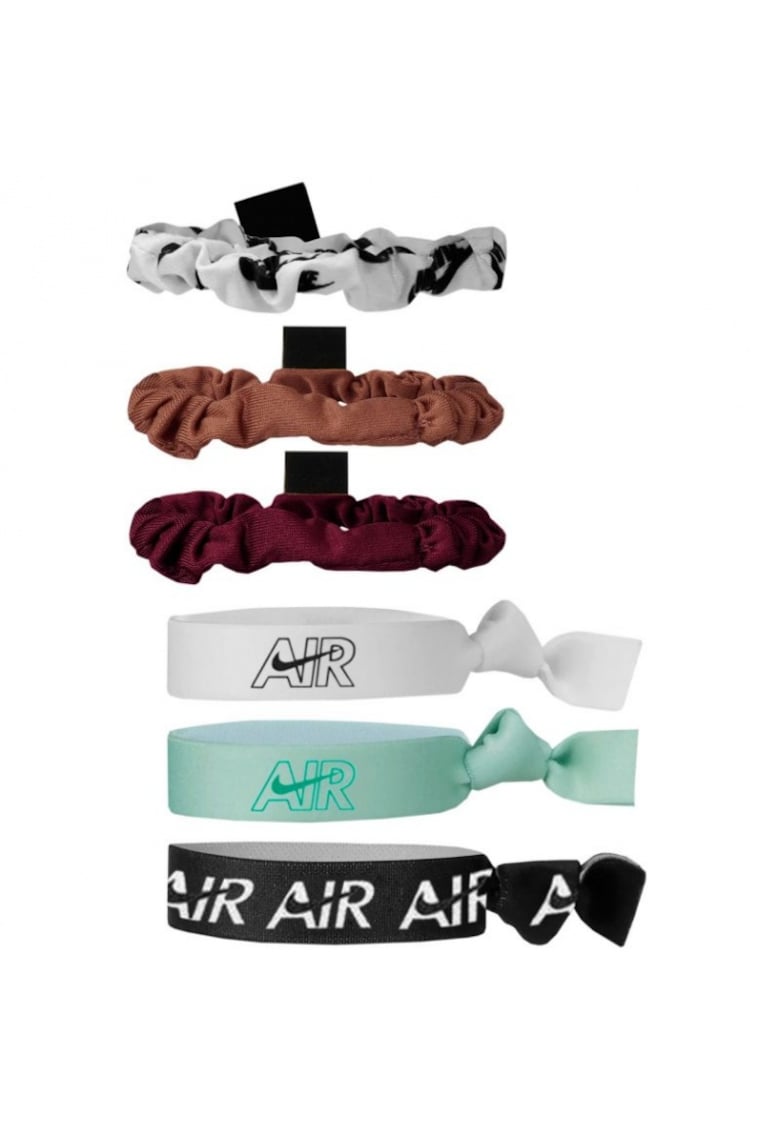 Set de 6 elastice de par - Multicolor