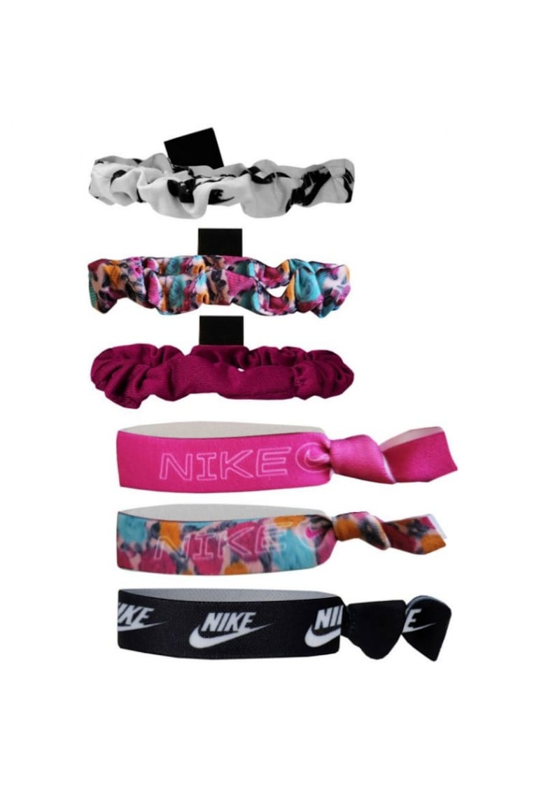 Set de 6 elastice de par - Multicolor