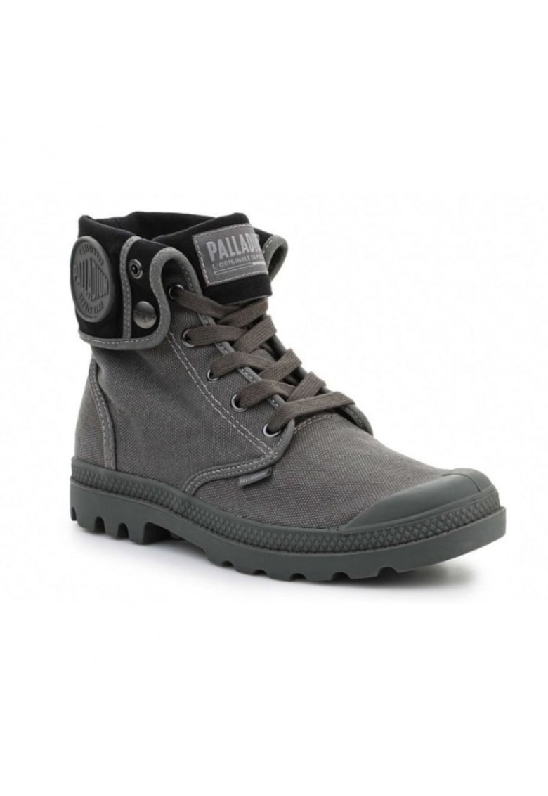Palladium Ghete dama - Sintetic / Textil - Gri -