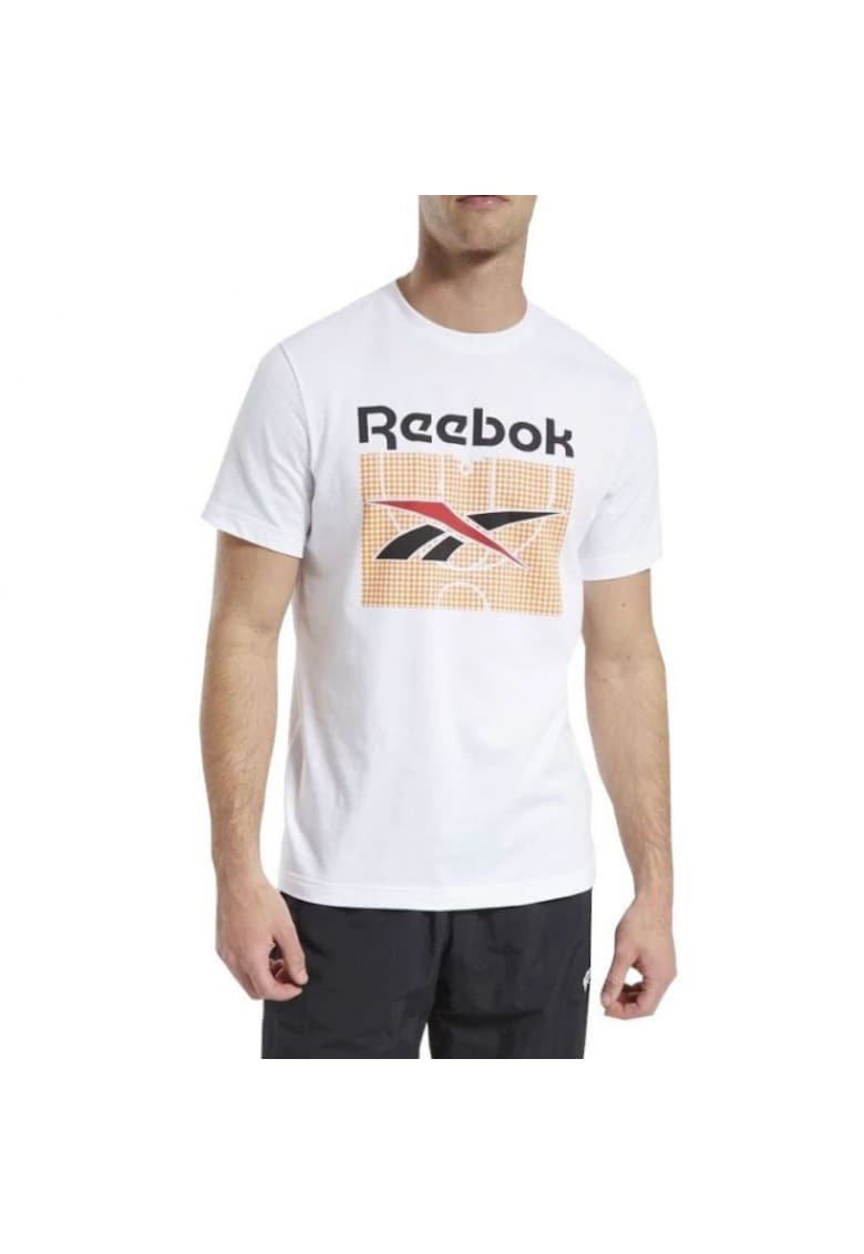 Tricou sport barbati - Bumbac - Alb - Alb