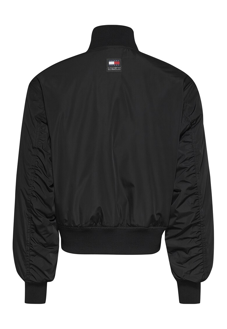 Jacheta bomber cu fermoar
