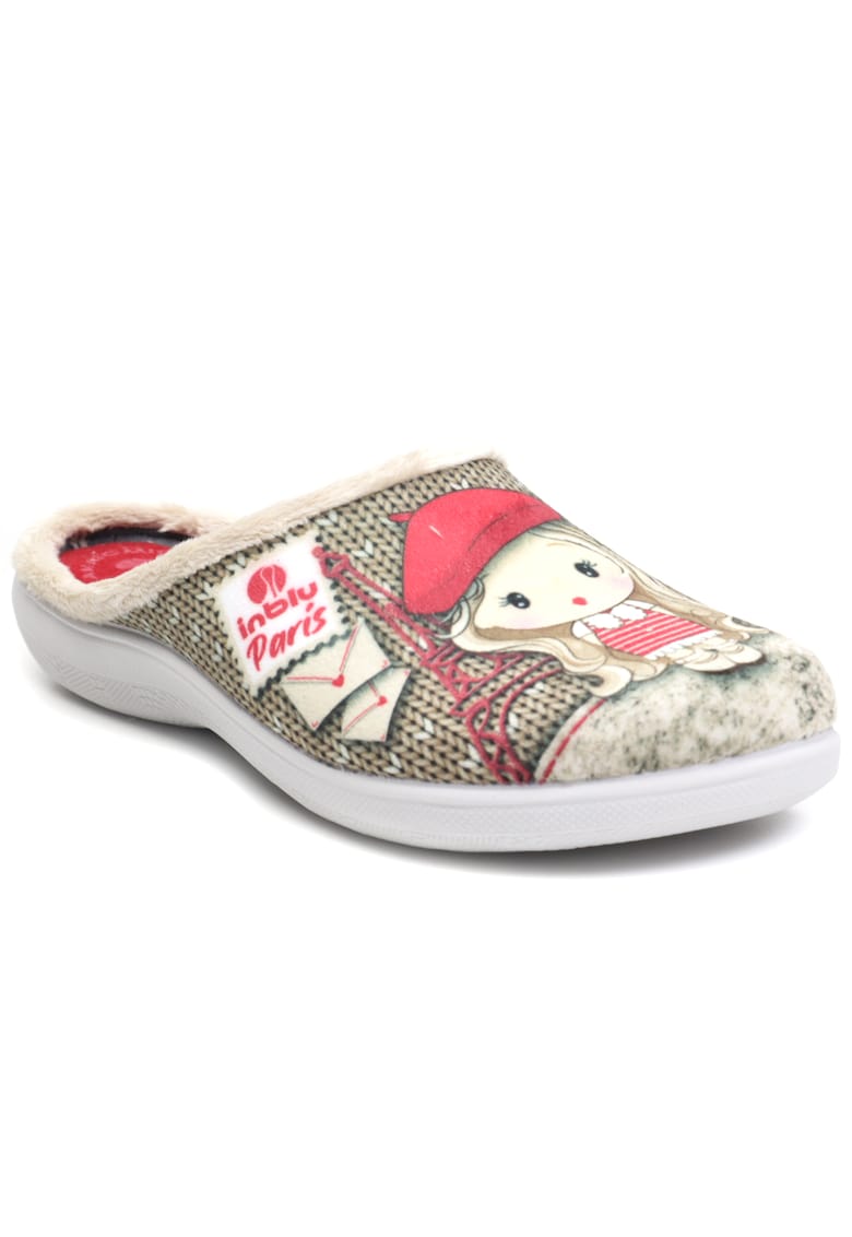 Papuci casa dama EC92 bej