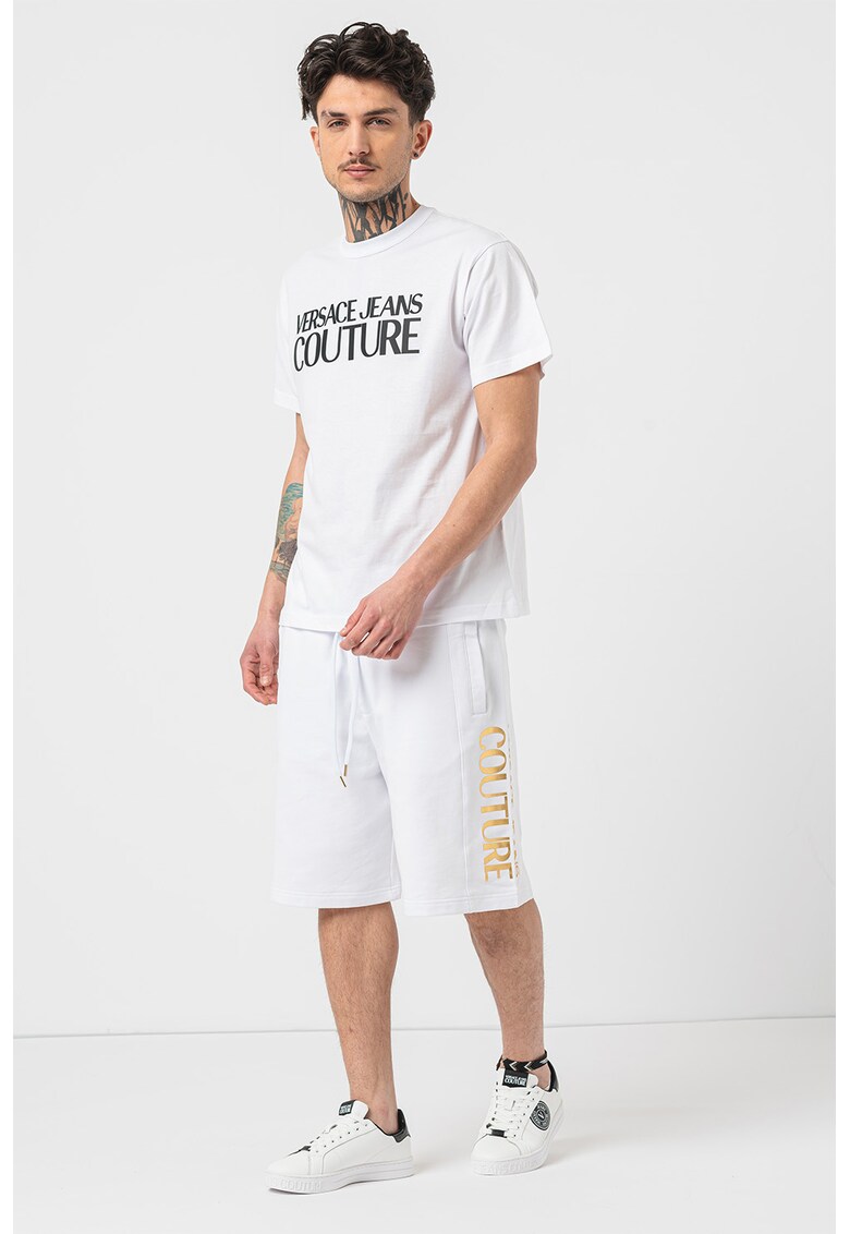 Tricou din bumbac cu imprimeu logo
