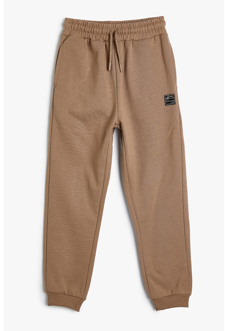 Pantaloni de trening relaxed fit cu snur in talie