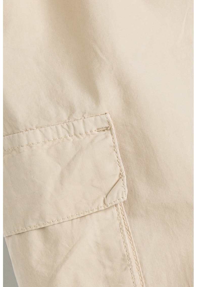 Pantaloni cargo lejera cu talie ajustabila