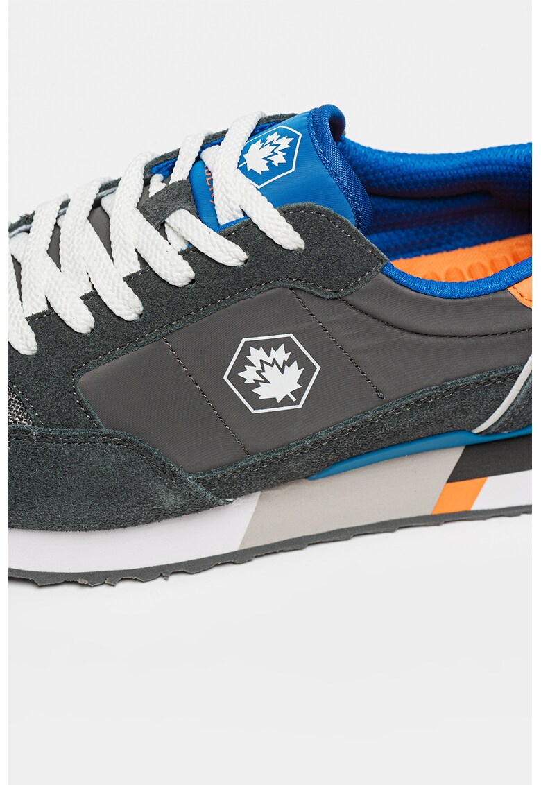 Lumberjck - Pantofi sport cu insertii de piele intoarsa Wilson