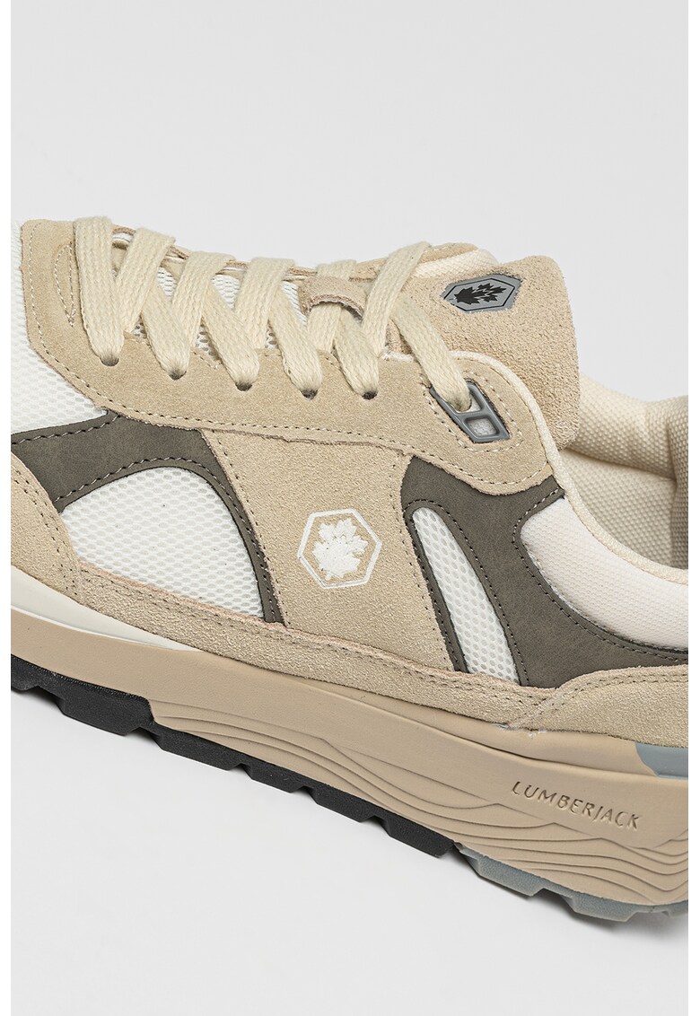 Pantofi sport cu garnituri din piele intoarsa Wilfred