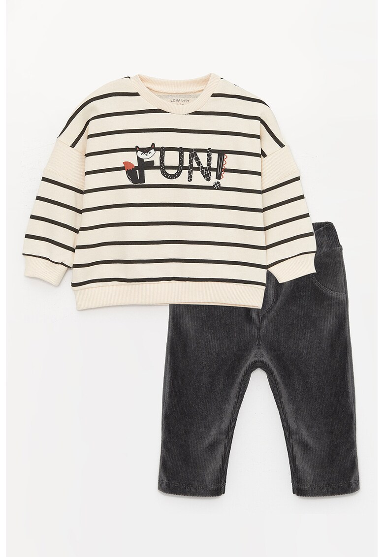 Bluza de trening si pantaloni din reiat