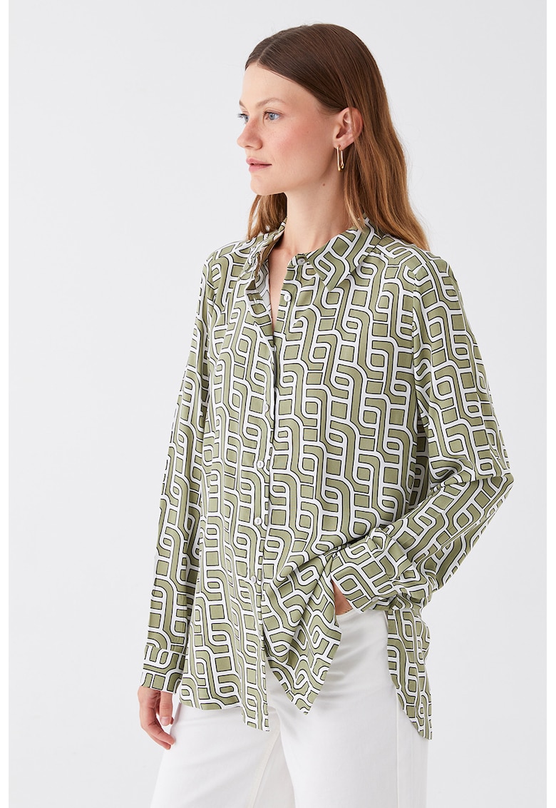 Camasa cu model geometric