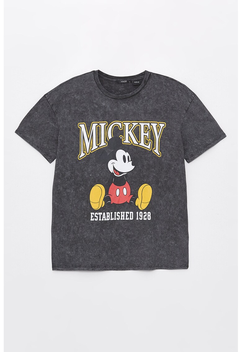 Tricou cu imprimeu cu mickey mouse