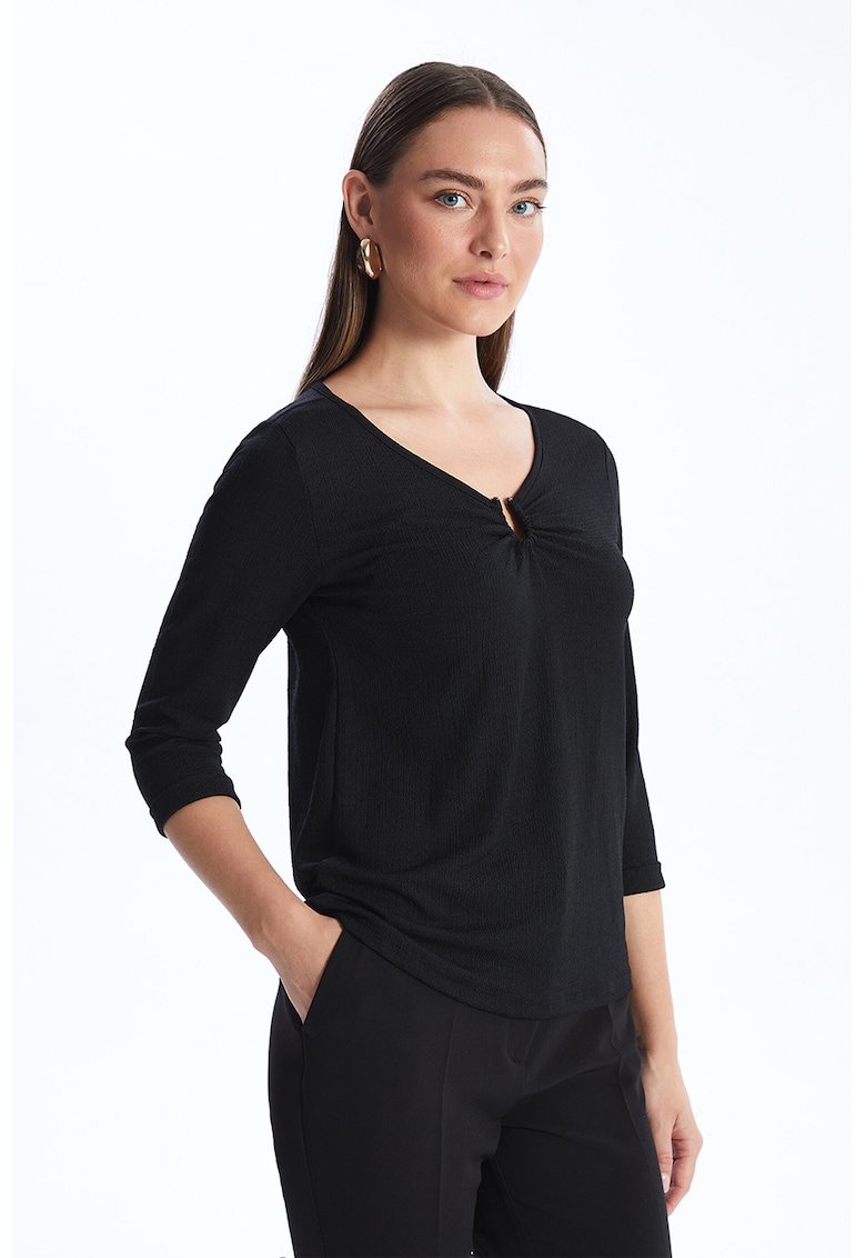 Bluza cu model uni