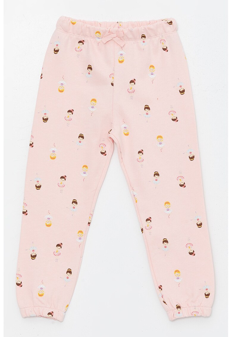 Pantaloni de trening din bumbac cu imprimeu