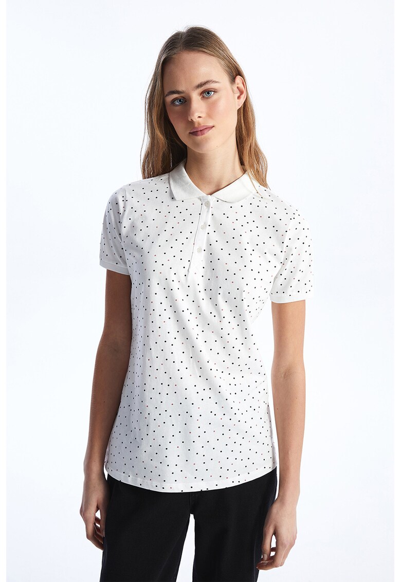 Tricou polo cu imprimeu