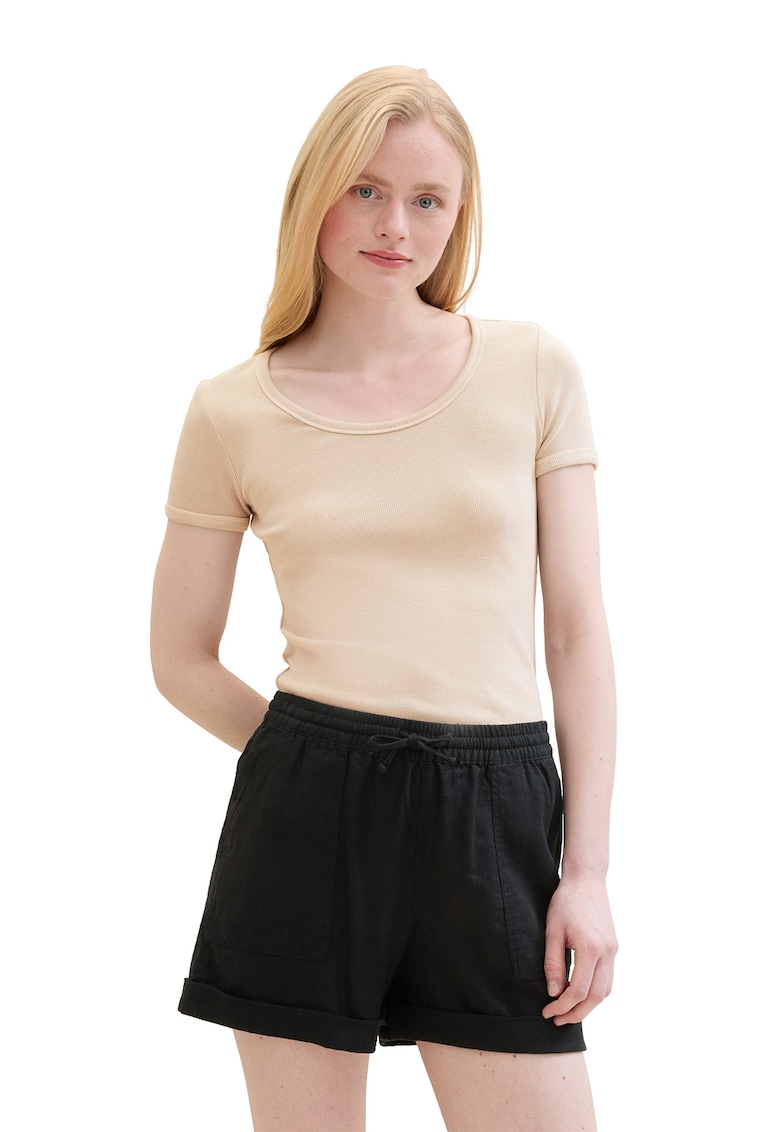 Tricou cu decolteu rotund