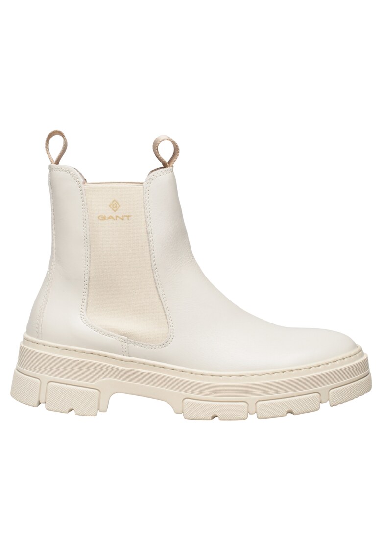 Pantofi dama - Monthike - Piele naturala - Ecru - Ecru