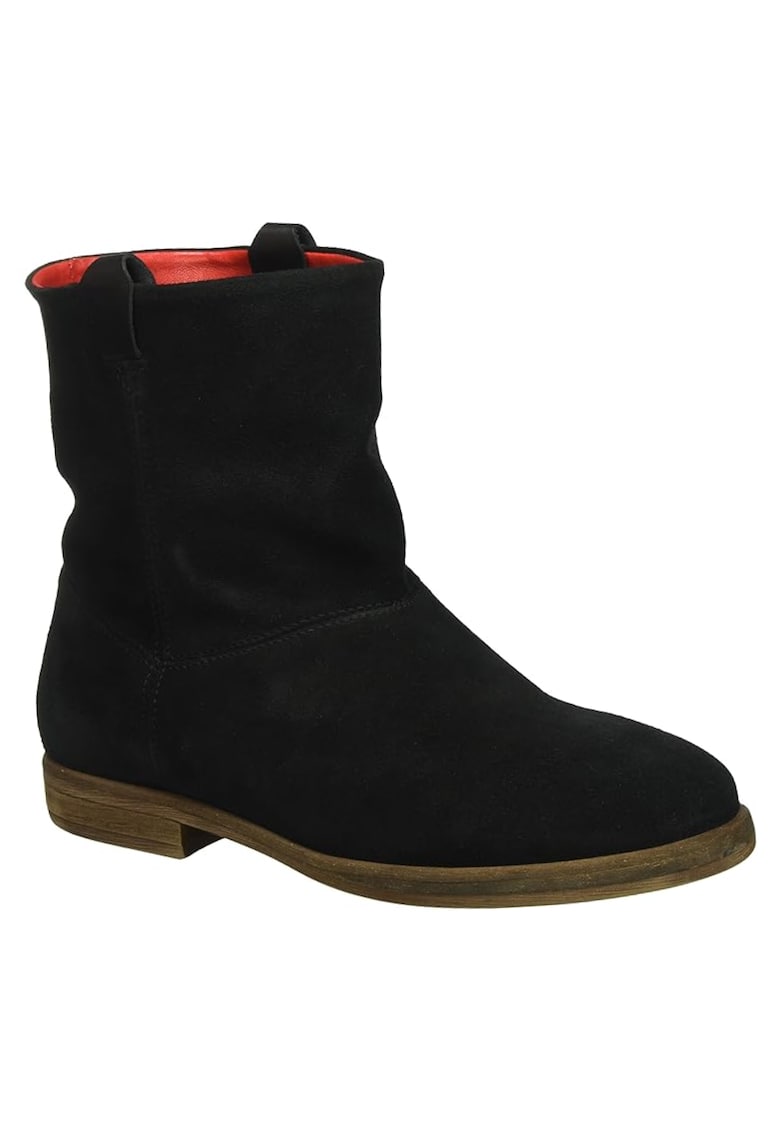 Botine dama - Piele naturala - Negru -