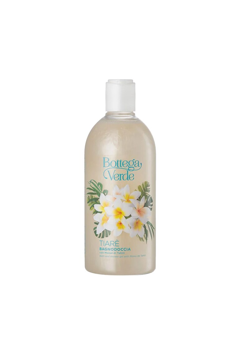 Gel de Dus cu Ulei Pretios de Monoi - Tiare - Hidrateaza - Catifeleaza si Revitalizeaza Pielea - Cu Aroma Exotica si Florala - Inspirat de Traditiile Polineziene - Ideal pentru Relaxare si Ingrijirea Zilnica - 400 ml