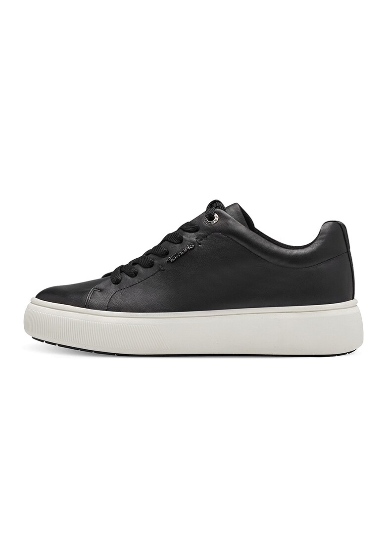 Pantofi sport flatform de piele