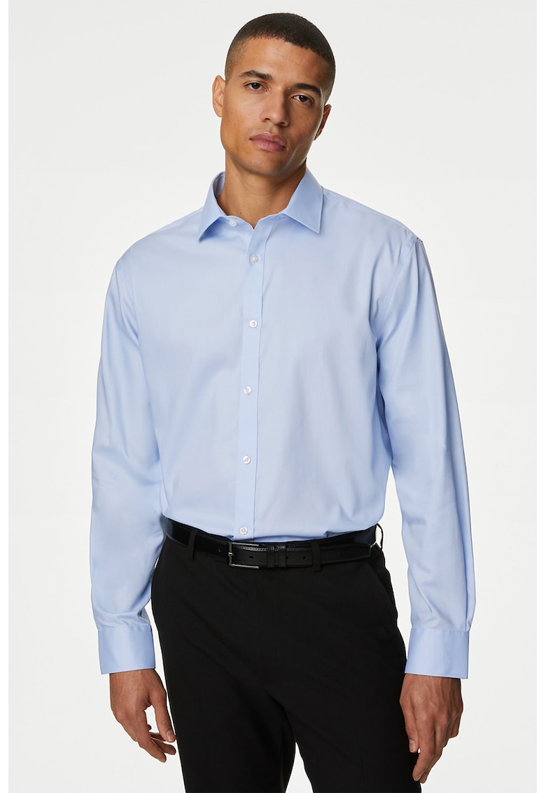 Camasa regular fit - Albastru lavanda