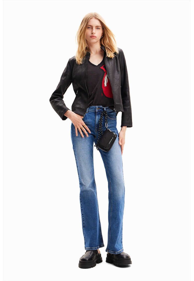 Jacheta biker slim fit Toronta