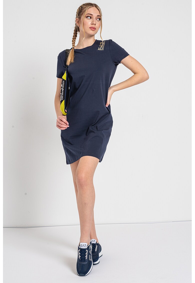 Rochie-tricou cu logo