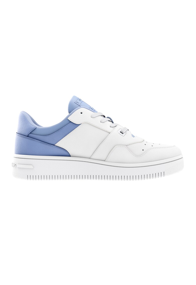 Pantofi sport de piele cu model colorblock Retro