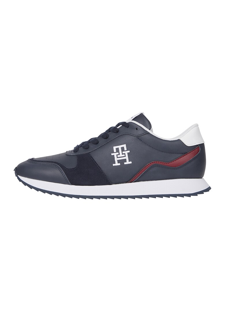Tommy Hilfiger Спортни обувки от кожа и велур за Мъже Tommy Hilfiger Спортни обувки от кожа и велур за Мъже