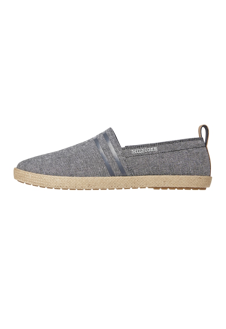 Espadrile slip-on cu logo