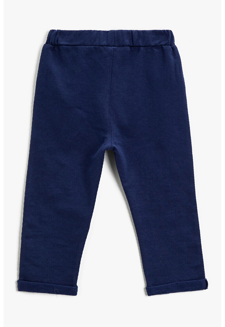 Pantaloni de trening cu snur decorativ