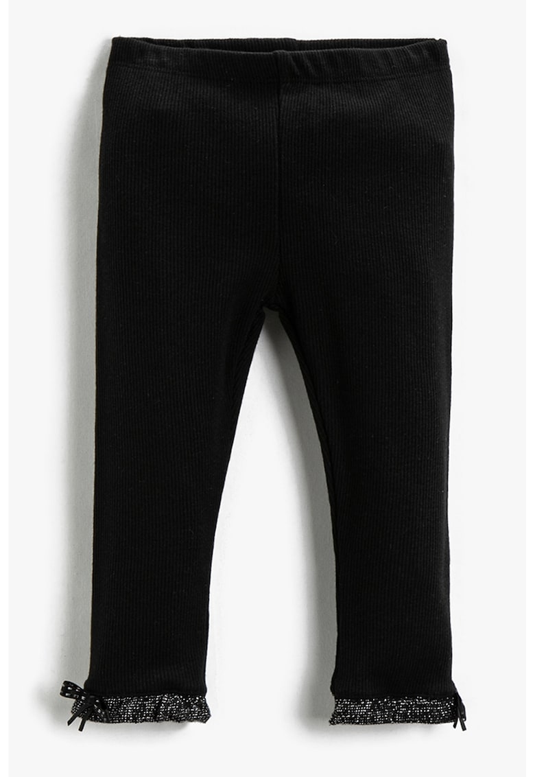 Pantaloni striati cu lurex
