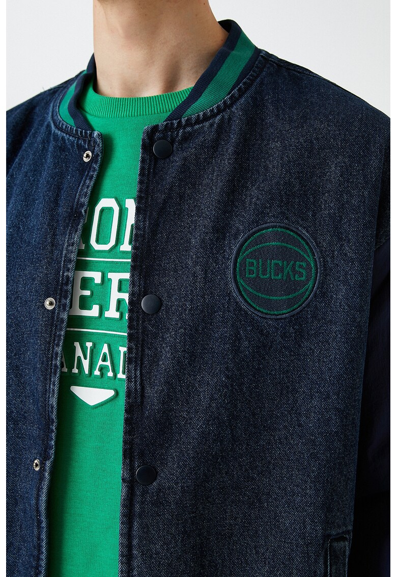 Jacheta bomber de denim