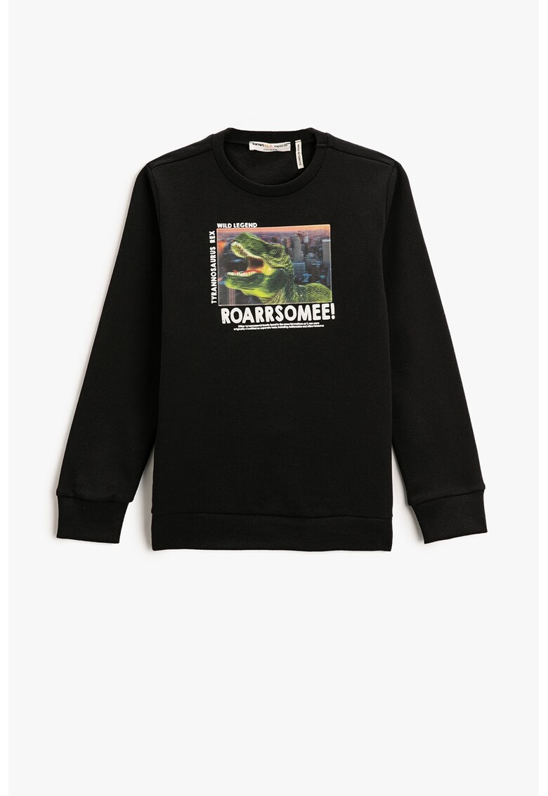 Bluza de trening cu dinozaur