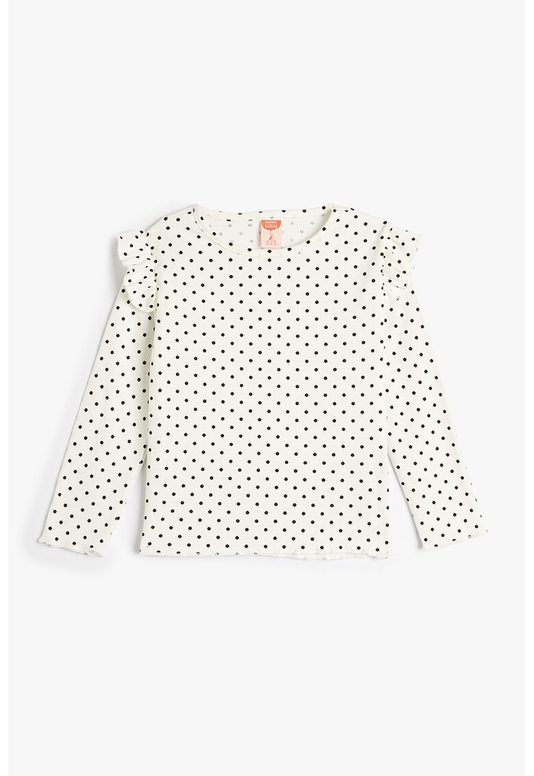 Bluza cu imprimeu cu buline